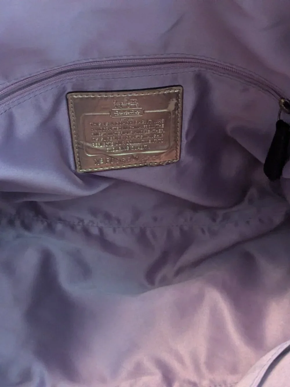 COACH Brown 14294 MADISON AUDREY OP ART SATCHEL SHOULDER BAG HANDBAG